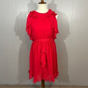 Prabal Gurung for Target red ruffle dress